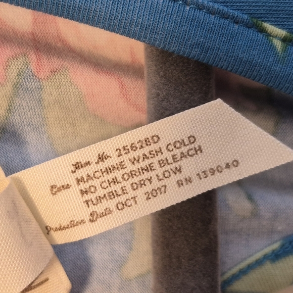 Matilda Jane No End Maxi Dress Teal Floral Sundress Tiered Long Women's Sz Large - Picture 10 of 11